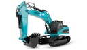 G705E Bagger Metall 1:14 RTR petrol