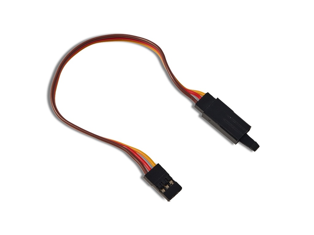 Graupner / JR Verlängerungskabel mit Sicherung - 15cm