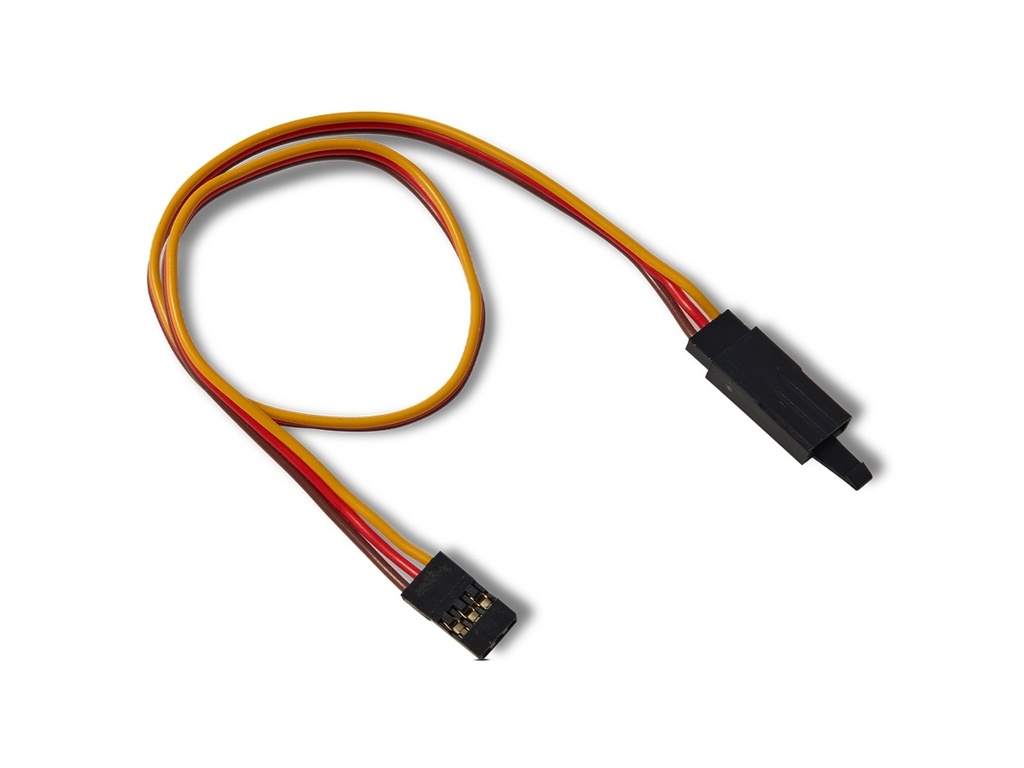 Graupner / JR Verlängerungskabel mit Sicherung - 30cm