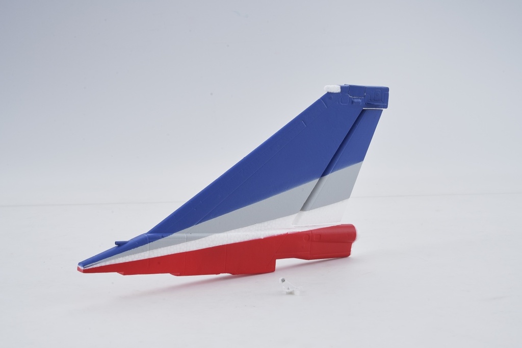 FMS J-10 - Seitenruder blau