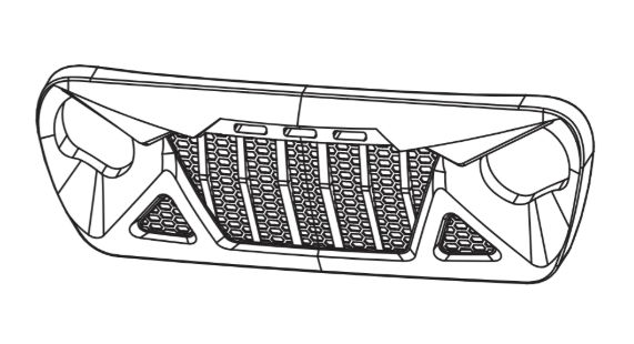Frontgrill Mini-Crosstrail CT16
