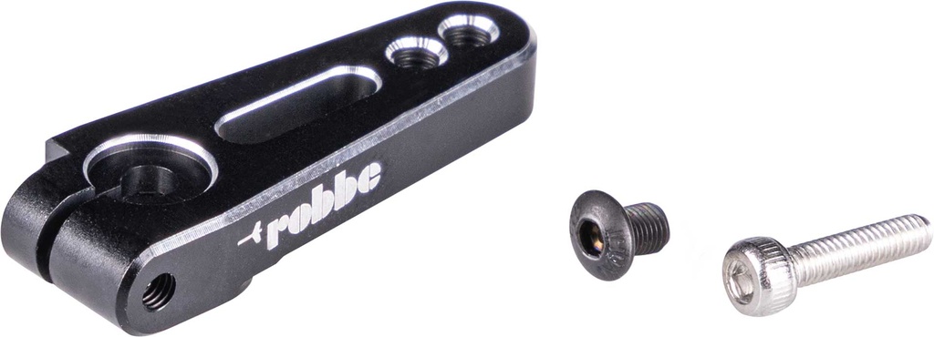 Robbe Modellsport Alu Servohebel 25Z 24mm lang, 1-arm, M3 Für 25Z Servoabtriebe mit 5,96mm DurchmesserFür 25Z Servoabtriebe mit 5,96mm Durchmesser