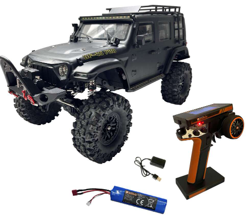 DF-4S PRO BL Crawler 1:10 Scale RTR - Matt Black