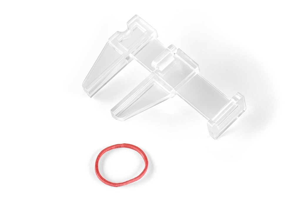 Plastik-Zwinge klein, 100 Stück