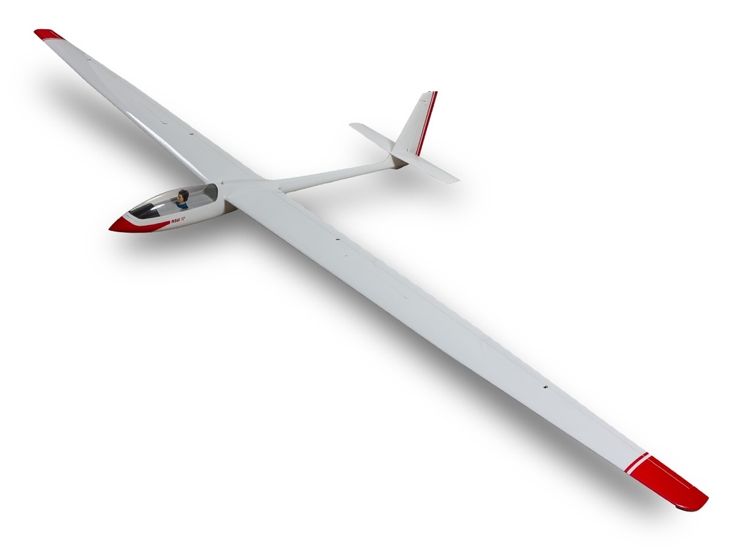 D-Power ASW-17 - 350cm Scale Segler voll-GFK ARF+