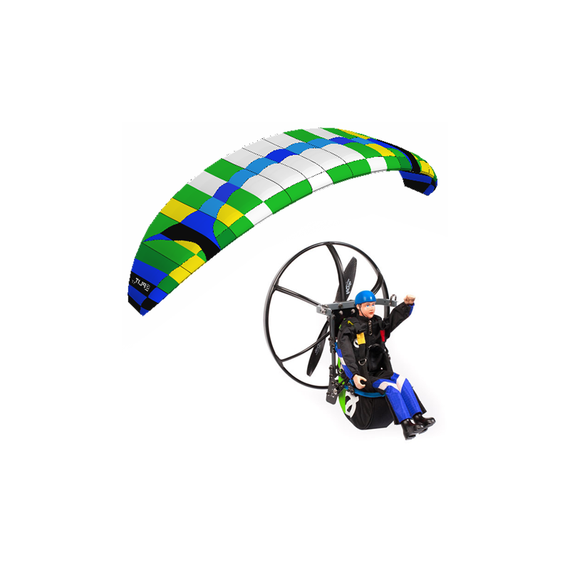 Rc Paramotor set - Split 1.6 / Backpack M3 / Ben