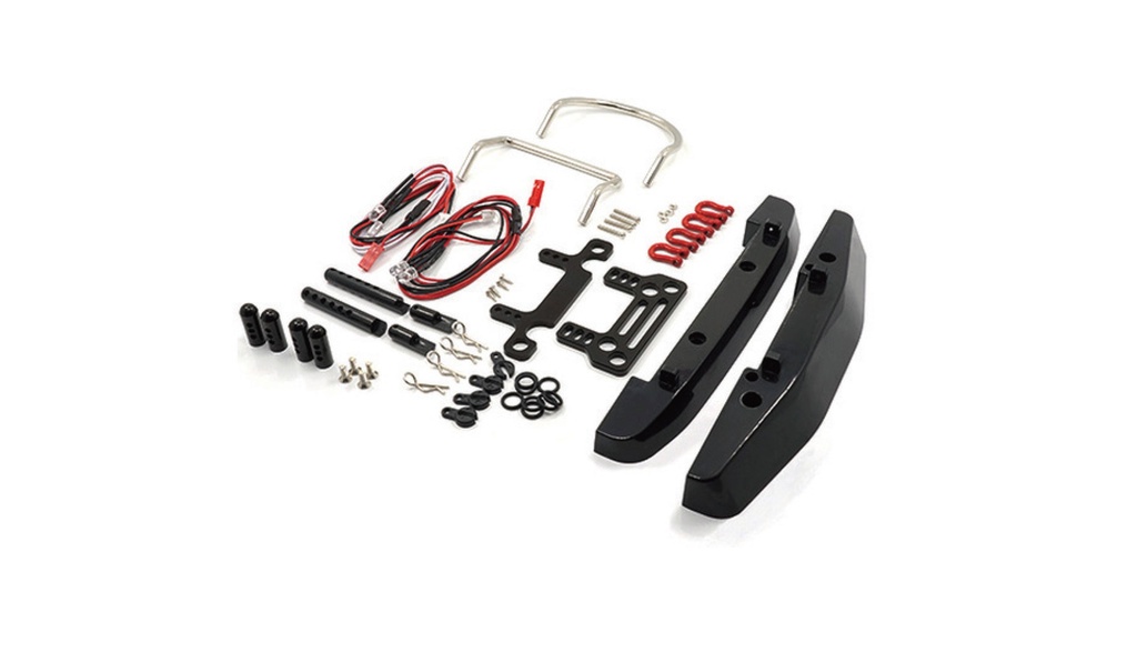 Stoßstangen Set SCX10 mit LED Beleuchtung