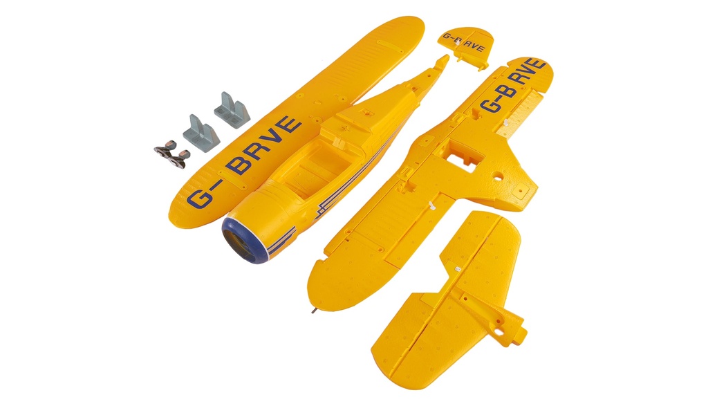 Rumpf Set komplett Beech D17S gelb