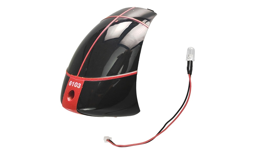 Kabinenhaube MD500E Zivil