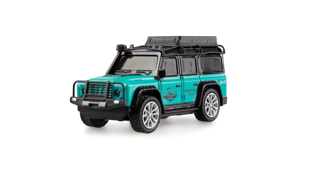 RC Geländewagen Die Cast 1:64 RTR petrol
