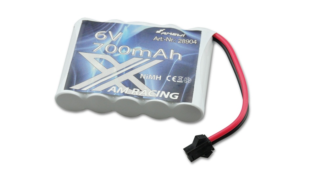 NiMH Akku 6V 700mAh HBX-Stecker