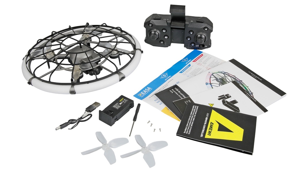 M18 Brushless-Drohne mit Kamera & LED-Ring RTF