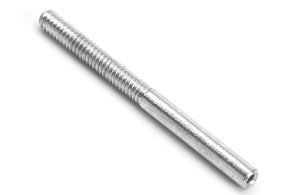 Stahl löthülse ohne Schlitz M2, d=0,8mm, 10 stück