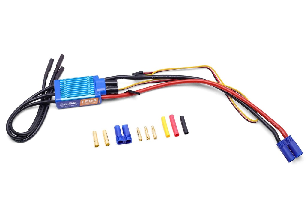 Freewing 120A ESC with 8A BEC and Reverse Thrust Function - 90mm F-15