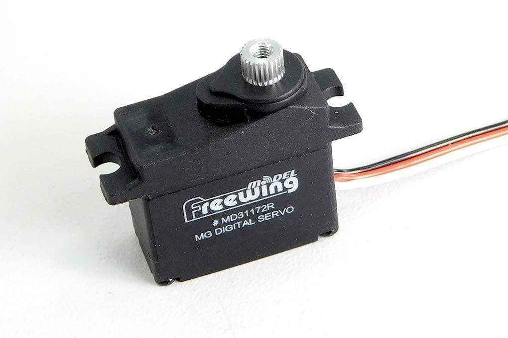 Freewing 17g Digital Metal Gear Reverse Servo with 100mm (4") Lead