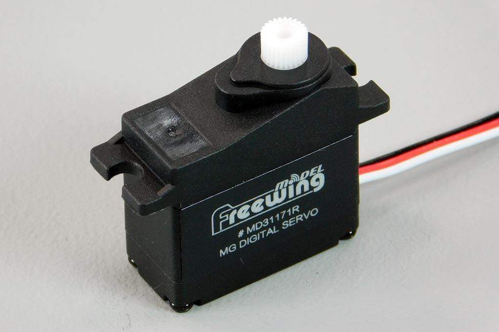 Freewing 17g Digital Reverse Servo with 300mm (8") Lead
