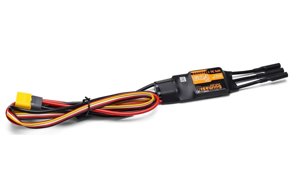 Freewing 60 Amp Brushless ESC for 70mm F-16 V2