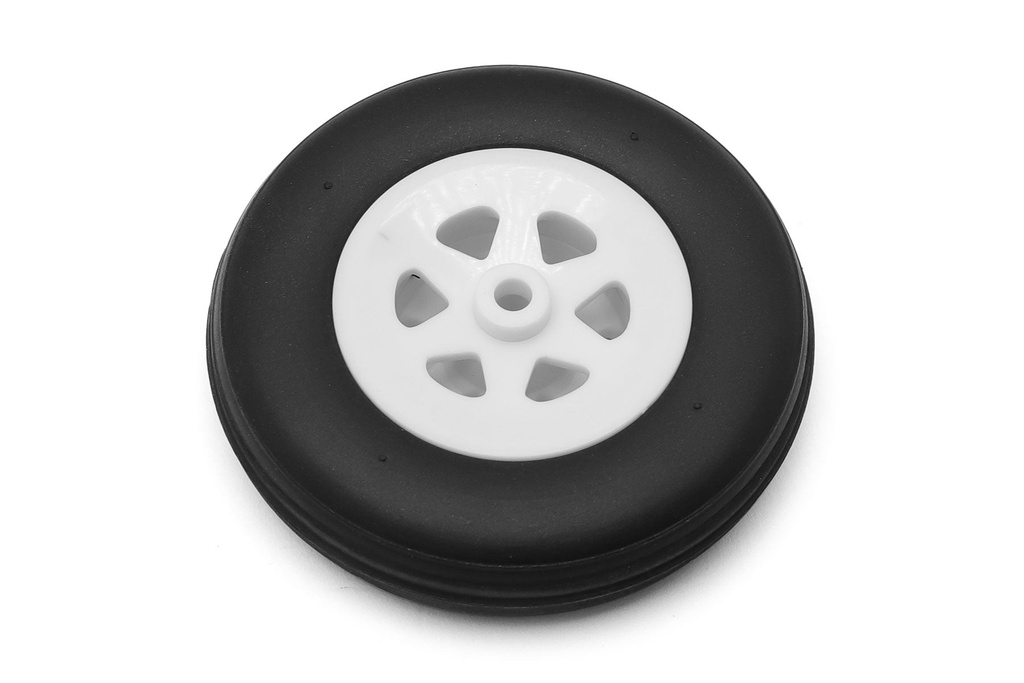 Freewing 60mm (2.36") x 16mm EVA Treaded Wheel for 4.2mm Axle