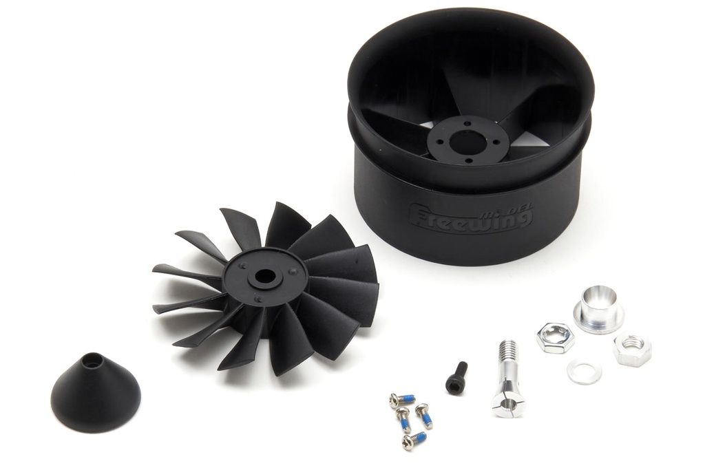 Freewing 64mm 12-Blade Ducted Fan Unit, Compact Inlet