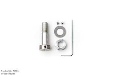 Spannkonus Alu, selbstzentrierend 6mm, Schaft 8mm