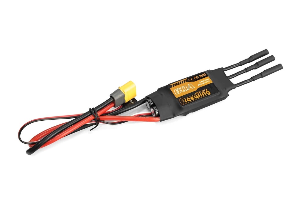Freewing 70mm 60A Brushless ESC