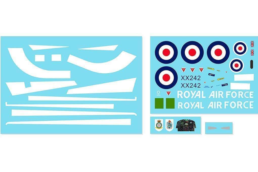 Freewing 70mm 6S Hawk T1 “Red Arrow” Decal Sheet