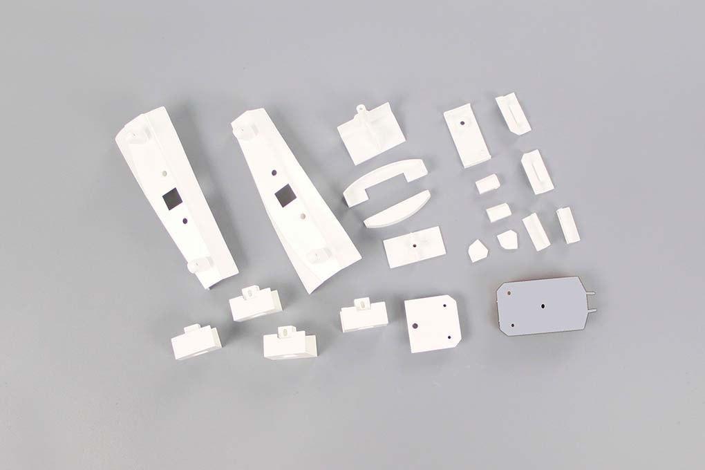 Freewing 70mm EDF F-104 Plastic Parts Set - Silver