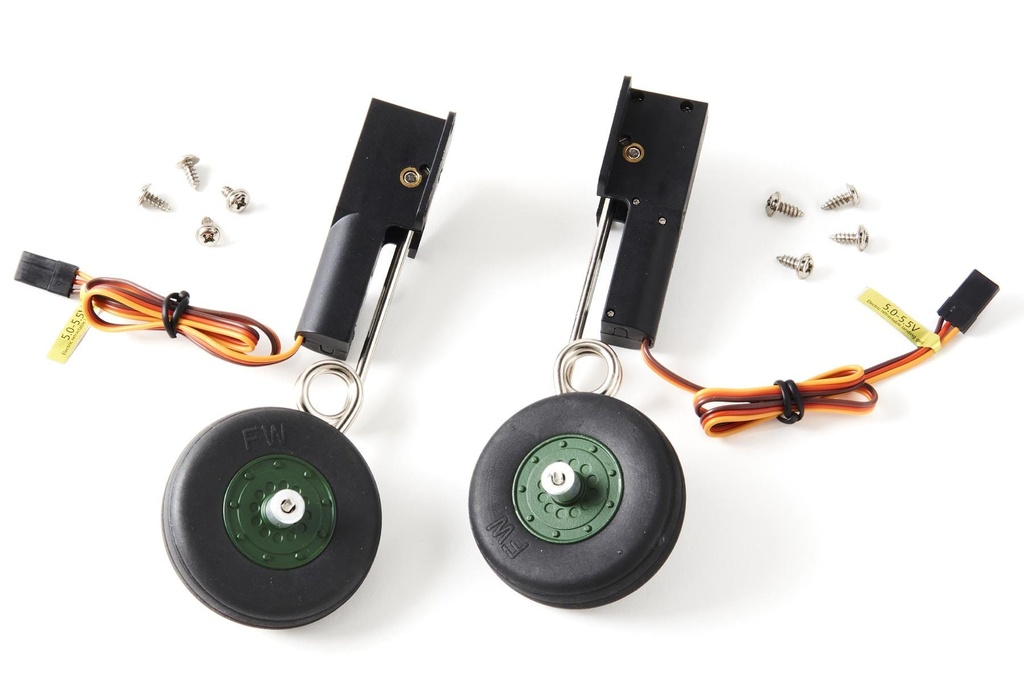 Freewing 70mm Yak-130 Green Main Gear with Retracts