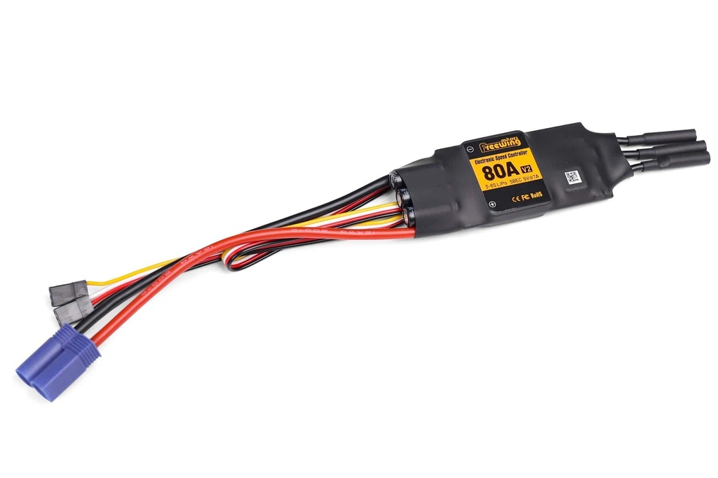 Freewing 80A ESC with 5A UBEC
