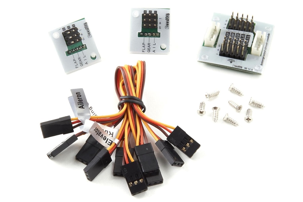 Freewing 80mm A-4/Mig-21 Control Board Set