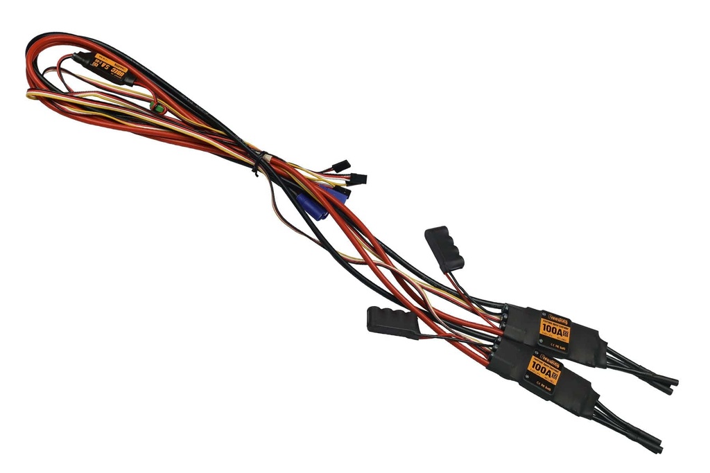 Freewing 80mm EDF A-10 100A Dual ESC (2)