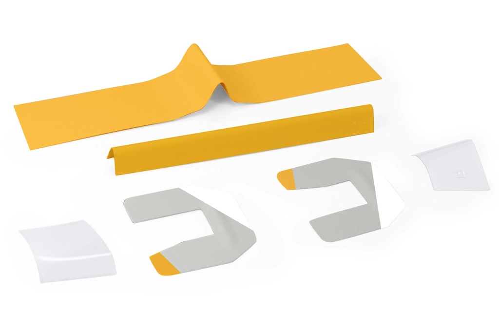 Freewing 80mm EDF Avanti S V2 Yellow Plastic Parts Set B