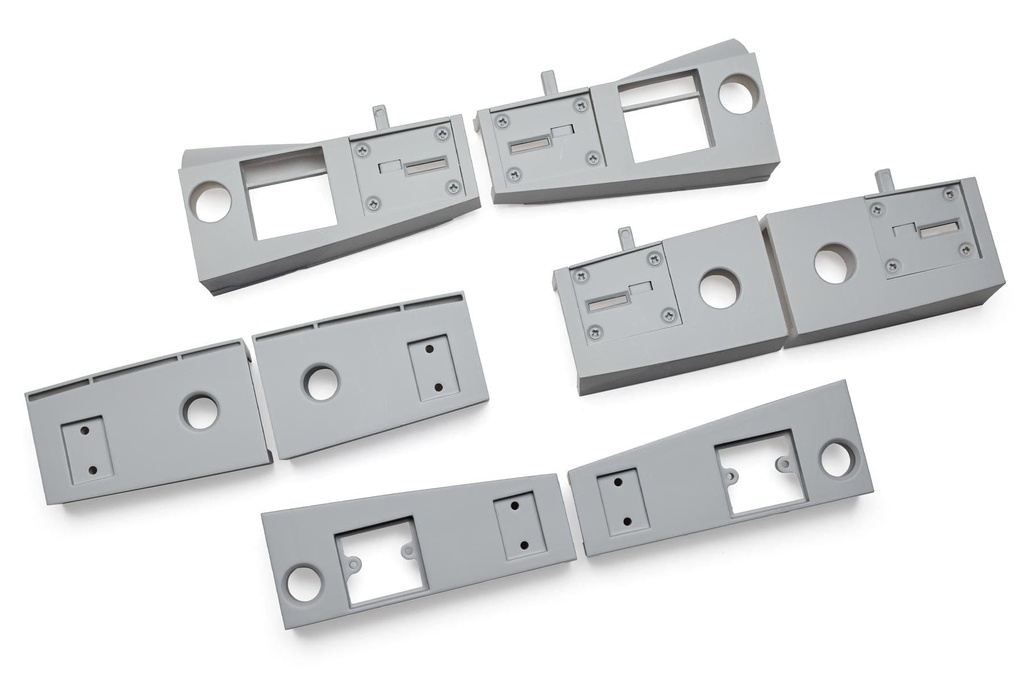 Freewing 80mm F-22 Raptor Main Gear Door Mounts - Outer