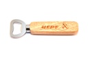 HEPF Flaschenöffner/ Kapselheber - Holzgriff