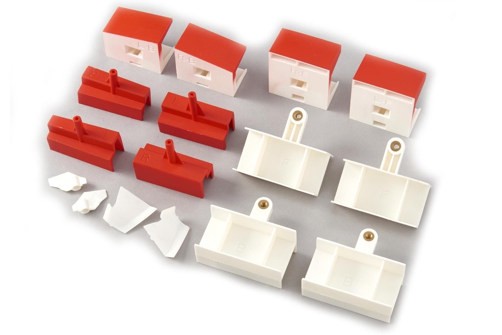 Freewing 80mm MiG-29 Fulcrum Red Star Main Wing Structural Plastic Part Set