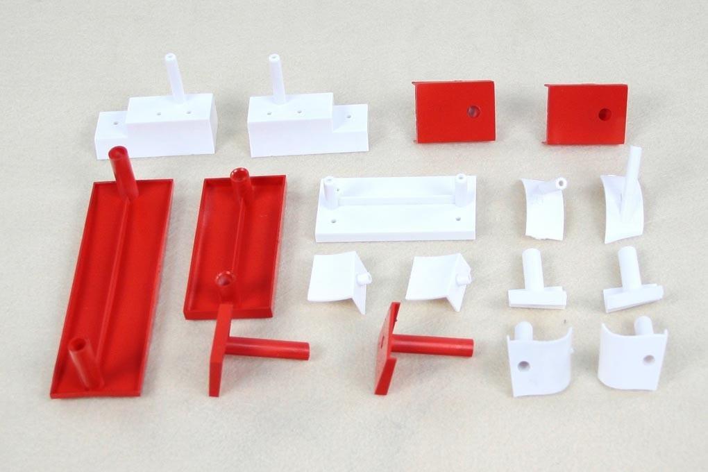 Freewing 80mm Super Scorpion Plastic Parts Set 1