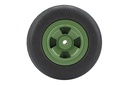 Freewing 85mm (3.34") x 26mm EVA Treaded Wheel for 5.1mm Axle - Green