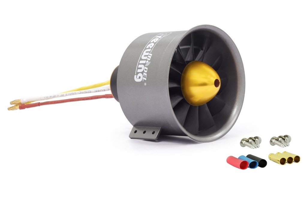 Freewing 90mm 12-Blade EDF 6S Power System w/ 4068-1750Kv Inrunner Motor