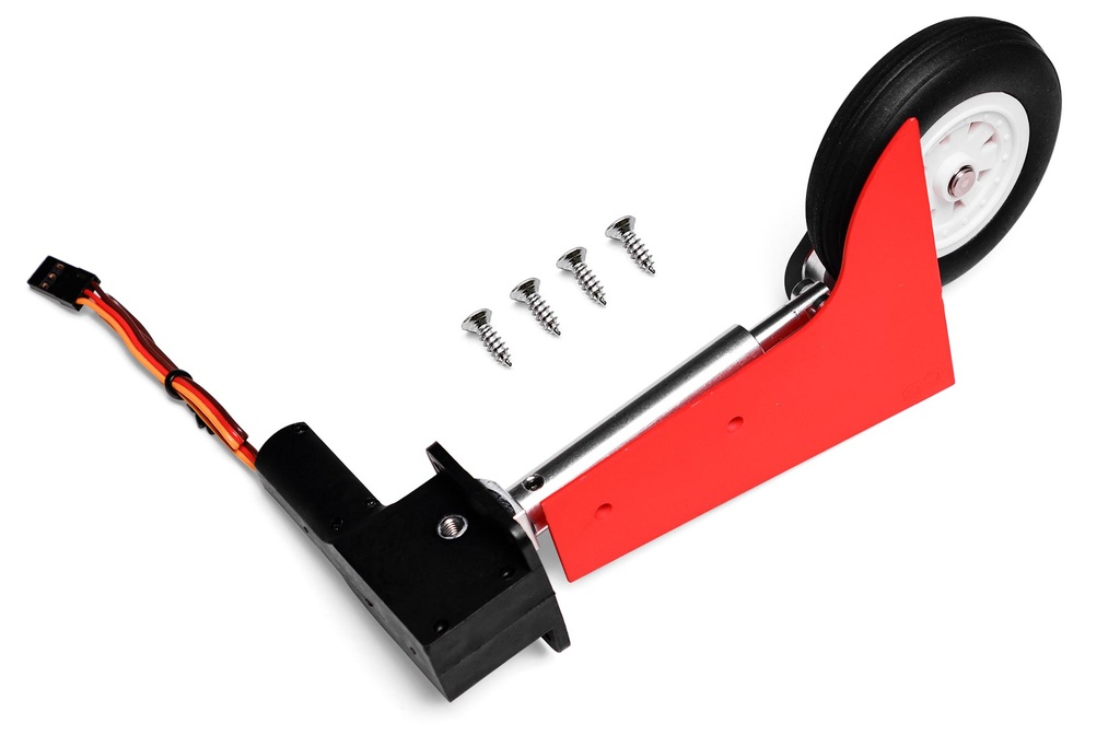 Freewing 90mm EDF Ares 3D Rear Landing Gear - Left - Red