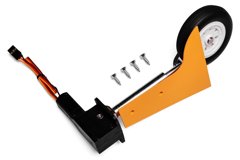 Freewing 90mm EDF Ares 3D Rear Landing Gear - Left - Yellow