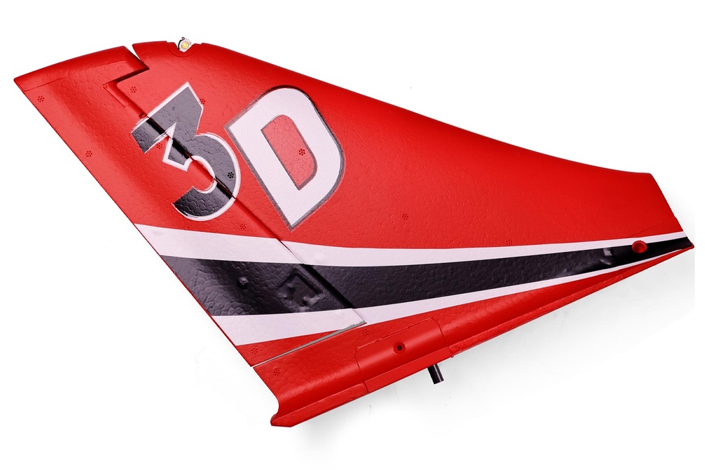 Freewing 90mm EDF Ares 3D Vertical Stabilizer - Red