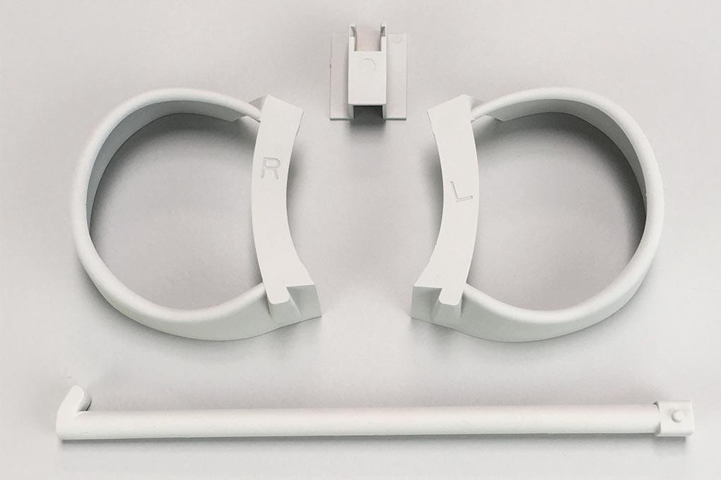 Freewing 90mm EDF F/A-18C Hornet Plastic Part Set A - Base Gray
