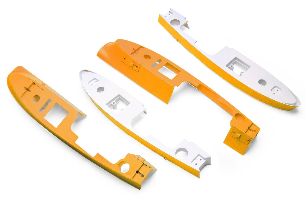 Freewing 90mm EDF Zeus Main Wing Plastic Parts - Orange