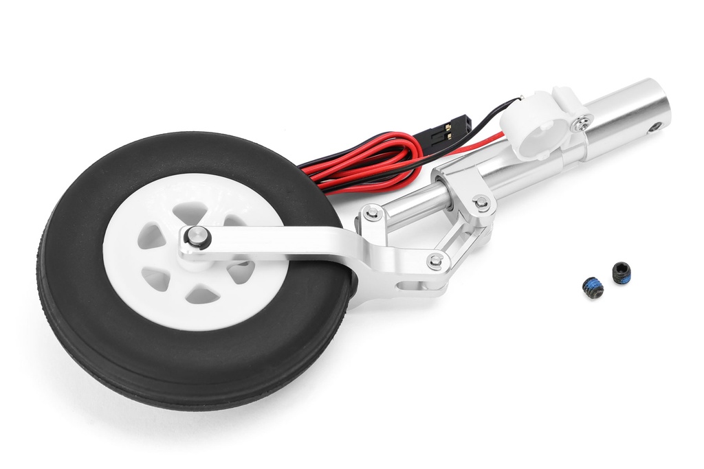 Freewing 90mm EDF Zeus Nose Landing Gear Strut and Tire (Updated Version)