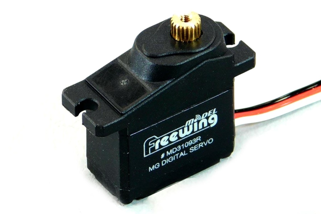 Freewing 9g Digital Hybrid Metal Gear Reverse Servo with 200mm (8") Lead