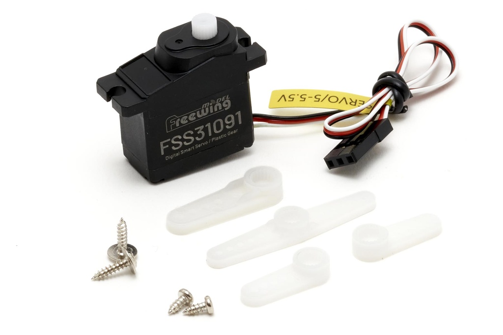 Freewing 9g Digital Smart Reverse Servo with 200mm (7.8") Lead