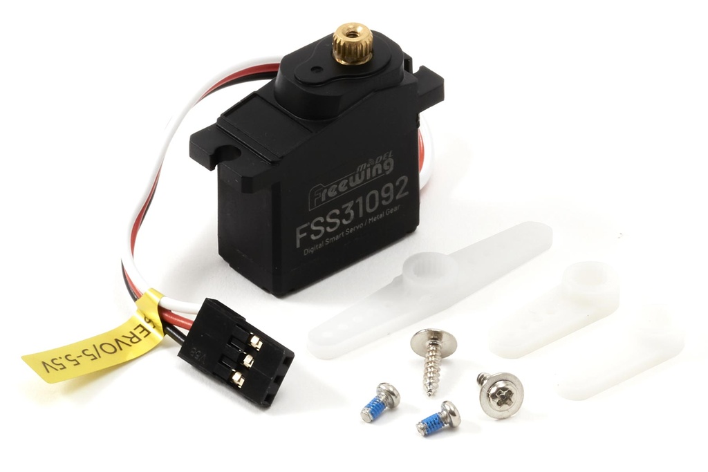 Freewing 9g Metal Gear Reverse Smart Servo with 100mm (4") Lead