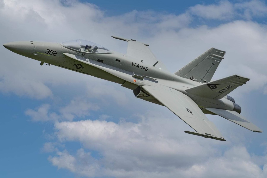 Freewing F/A-18C Hornet "Gray Diamonds" 90mm EDF Jet - ARF PLUS