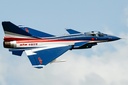 Freewing PLAAF J-10A Blue/White 90mm EDF Jet - ARF PLUS