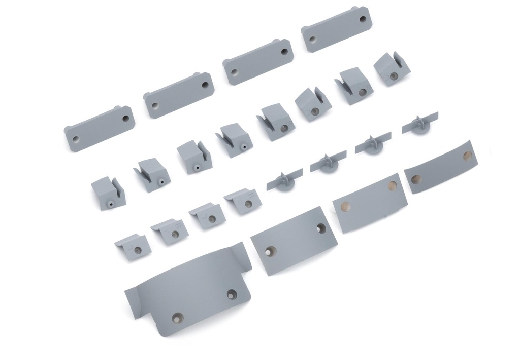 Freewing Twin 64mm A-10 Thunderbolt II V3 Motor Pod Plastic Part Set